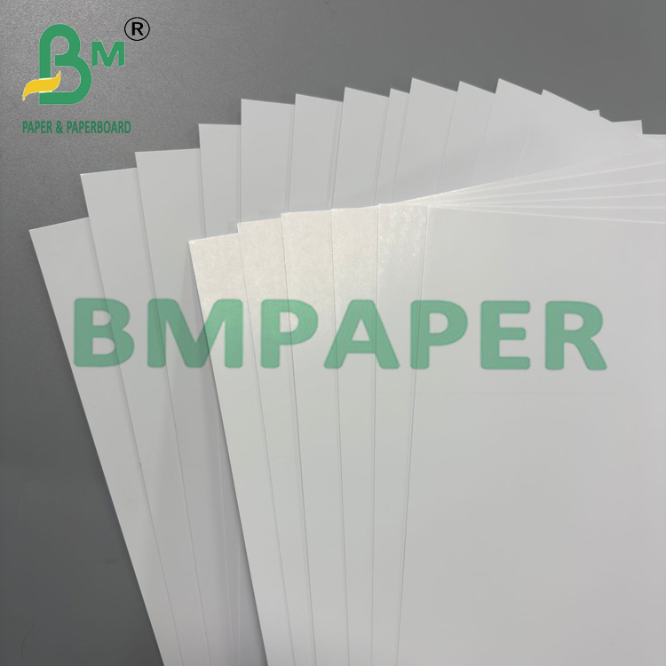 250gsm Unbleached White Double Side Coated Paper For Craft Wrapping Sheets