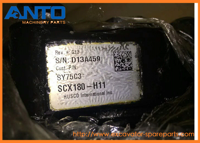SY75C3 Excavator Hydraulic Pump , Sany Hydraulic Main Control Valve For Sany Excavator