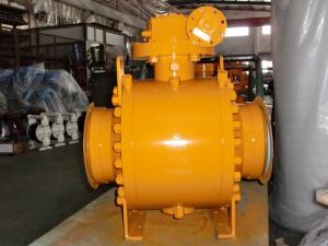 Quality Side Entry Forged Trunnion Ball Valve With BW Ends for sale