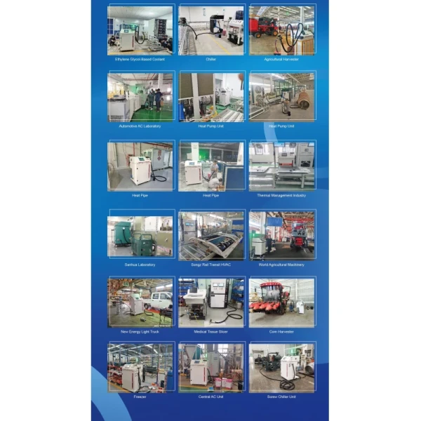 380V/50Hz Refrigerant Recovery Machine for Screw-Type Refrigeration Units