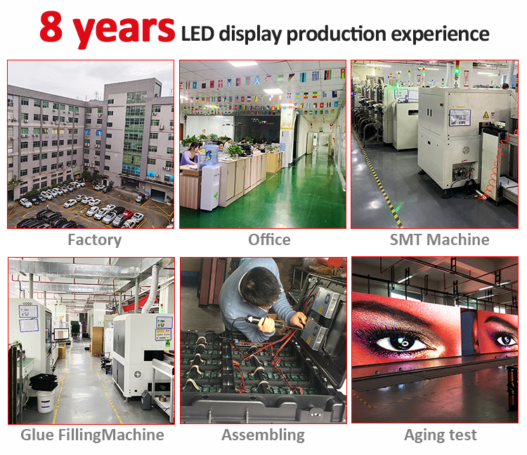 5 Faces Indoor Advertising LED Cube Display Magic Shaped Screen P2.5