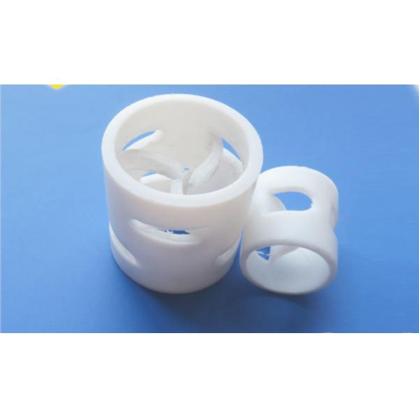 PTFE Pall Packing Ring 50mm Suitable for Application Temperature In Tower