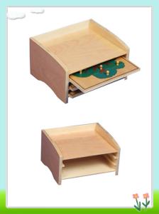 Quality Montessori wooden puzzles Botany Puzzle Cabinet (3 Puzzles Included) for sale