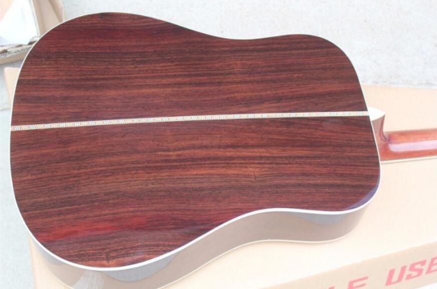 41 Inch Solid Wood Body Acoustic Guitar Sitka Mahogany Back and Side Authorized Grover Machine Heads