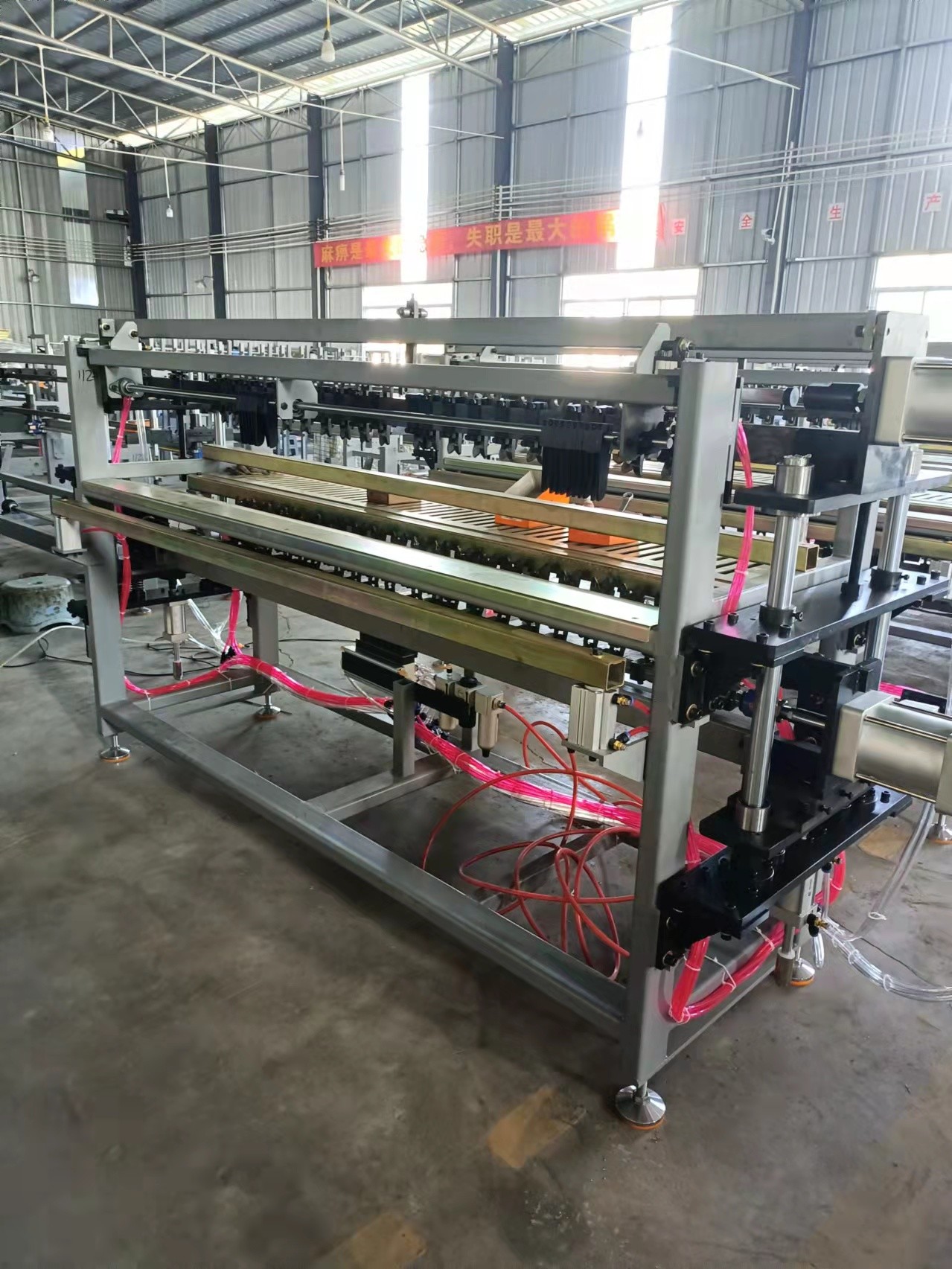 Conjoined Mattress Coiling Machine Automatic Continuous Spring Assembly Machine