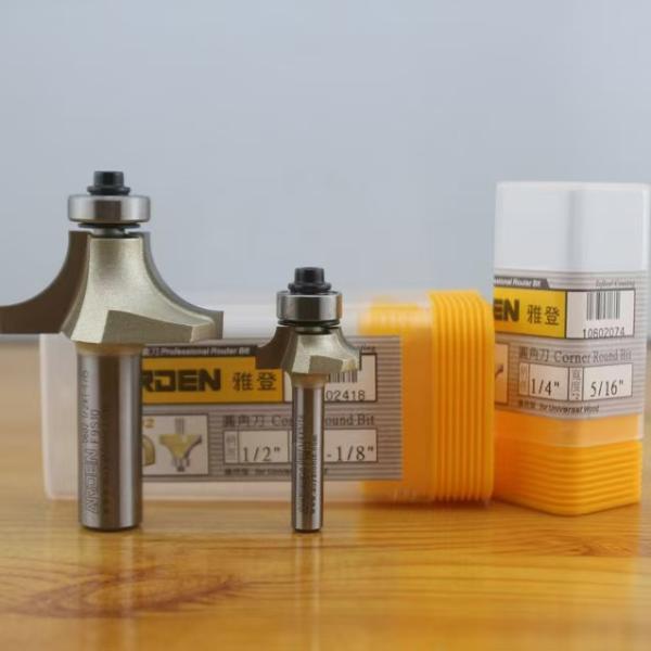 Round Corner Arden Router 60HRC Trimming Chamfering Router Bit