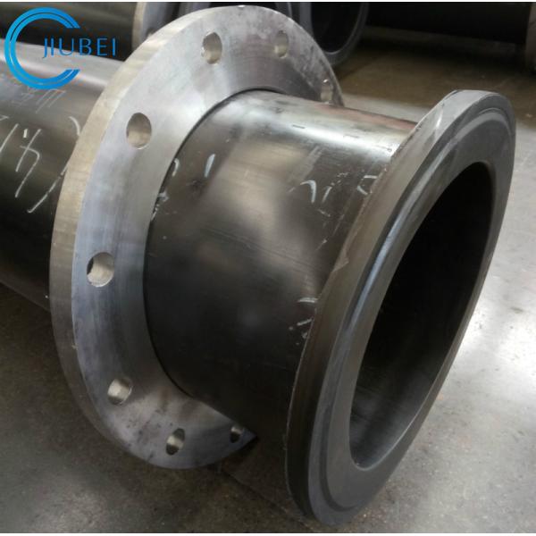 Smooth Flanged UHMWPE Pipe 2 - 12m For Various Applications