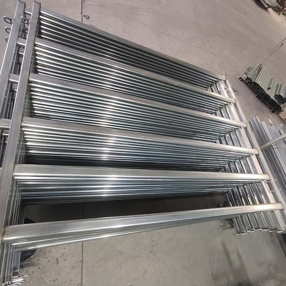 8ft 9.5ft 10ft Metal Livestock Fence Panels Square Tube Cattle Yard Panels