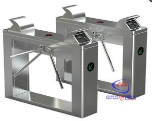 China Biometrics turnstyle gates , tripod Half Height Turnstiles Access Control System on sale