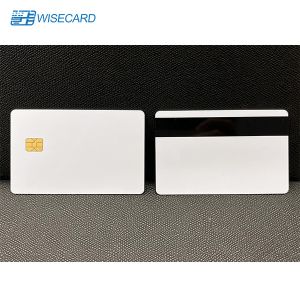 Buy cheap WCT SLE4442 White EMV Chip Cards HiCo 2 Blank Magnetic Stripe Cards from wholesalers