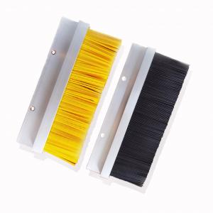 China Mechanical Roller Door Brush Seal Strip Smoke Proof ODM on sale
