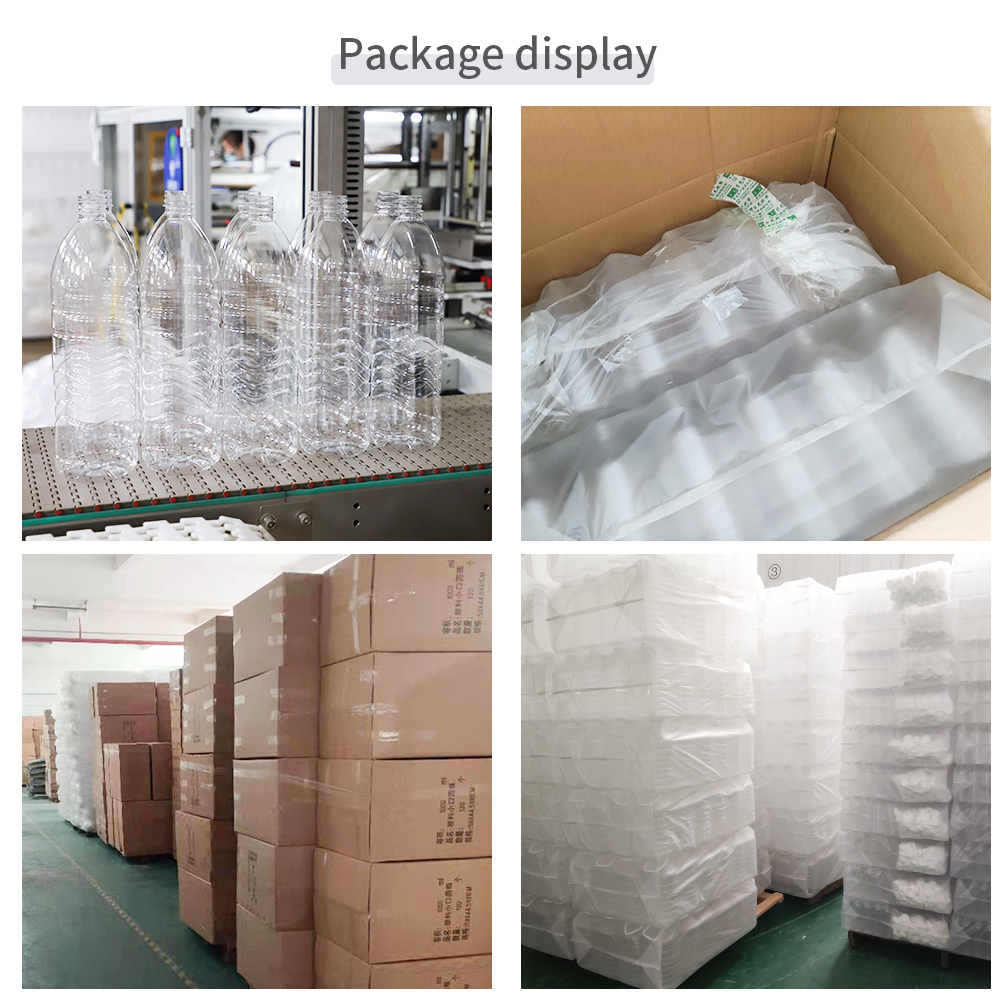 350ml 250ml Screw Top PET Plastic Bottles 134mm Height