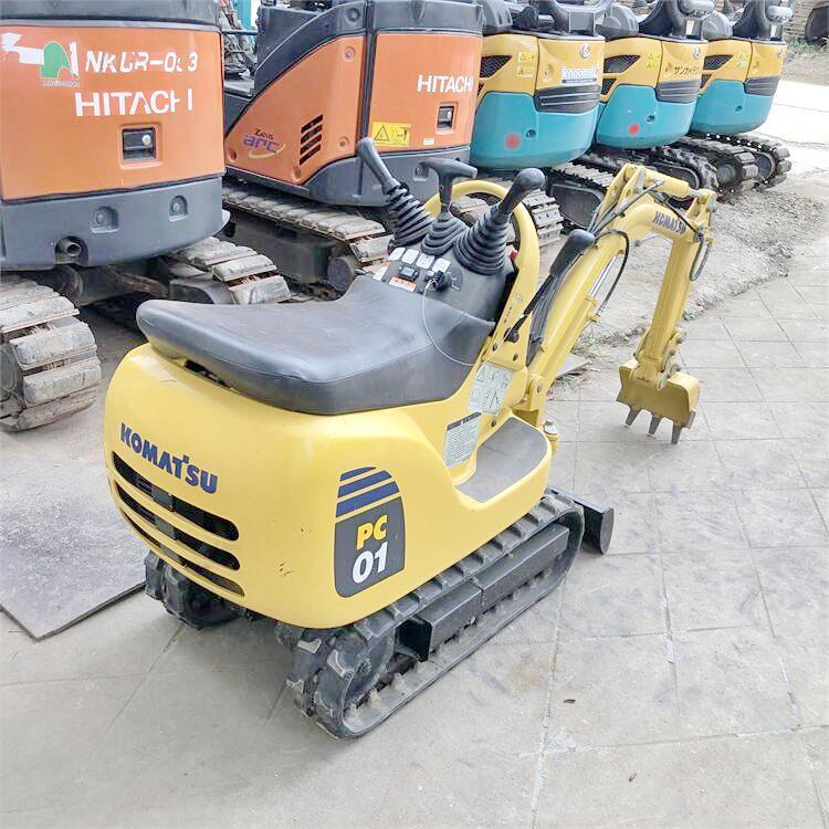 Good Condition Komatsu PC01 Mini Excavator Made in Japan with Original Hydraulic Valve