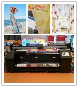 Quality Wide Format Digital Fabric Printing Machine For Beach / Sublimation Flag for sale