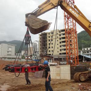 Quality 10 Modules 25L/Mim Hydraulic Pile Breaker For Concrete for sale