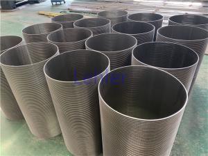Quality Non - Clogging Construction Slotted Screen Ti Material From Inside To Outside for sale