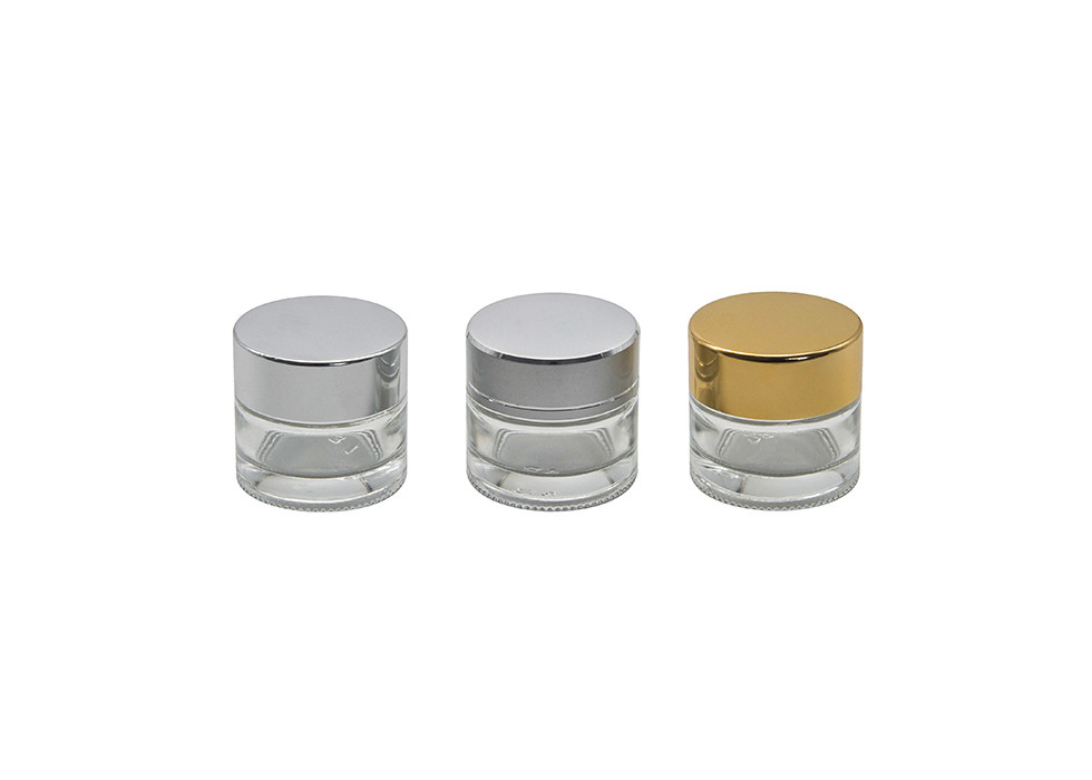 Screw 100ml Aluminum Compact Case 2 Oz Makeup Jars