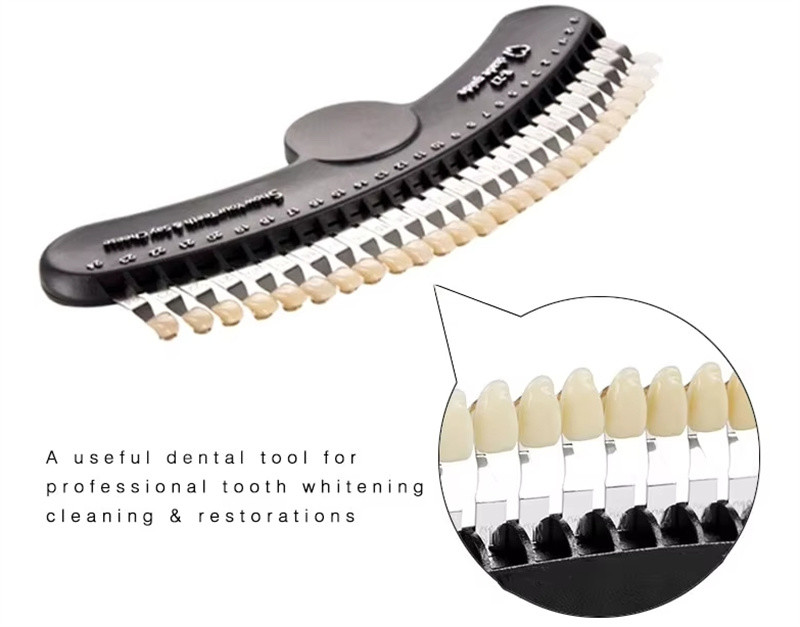 3D Shade Guide 27 Colors Teeth Whitening Teeth Bleaching Shade Guides Chart