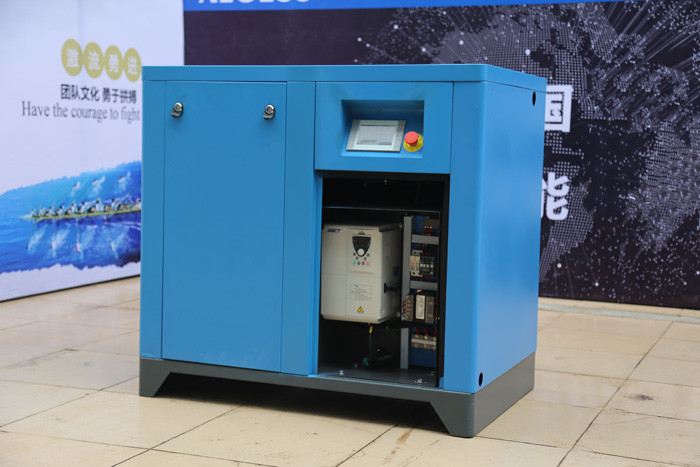 22KW Oil Injected Screw Air Compressor 30HP Energy Efficiency Silent Stable