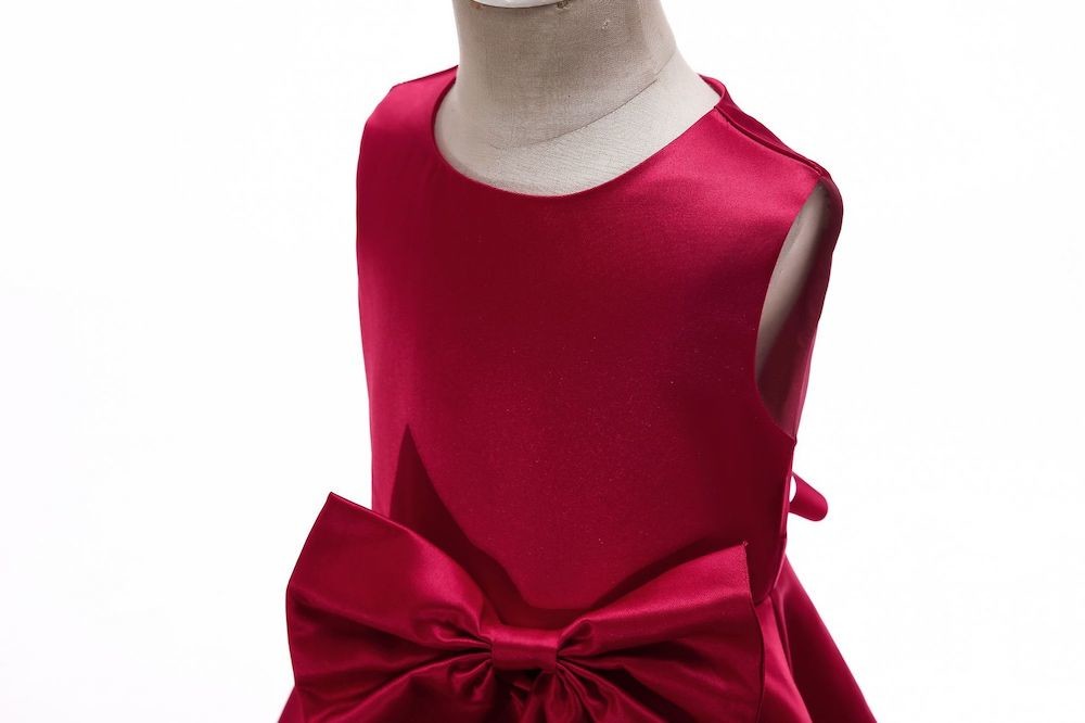 Wine Red/Pink Floor Length Girl Dress e Girl Girls Unicorn Niños Roupas Infantis Menina Elsa Vampirina Jurken Dress Niña