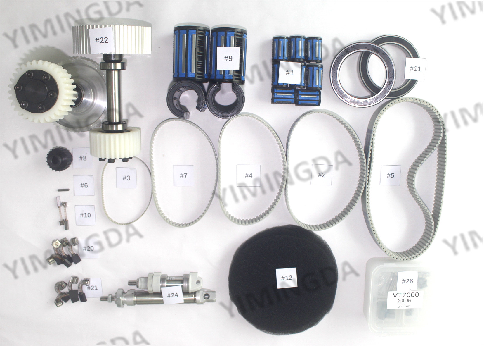 702611 MTK 4000H VT70FA 2.4X7 For Cutter VT7000 Cutter Machine