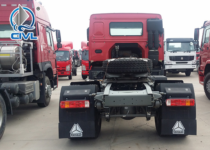 HOWO A7 4 X 2 Tractor Truck Use With Semi Trailer Prime Mover Truck Engine Euro II