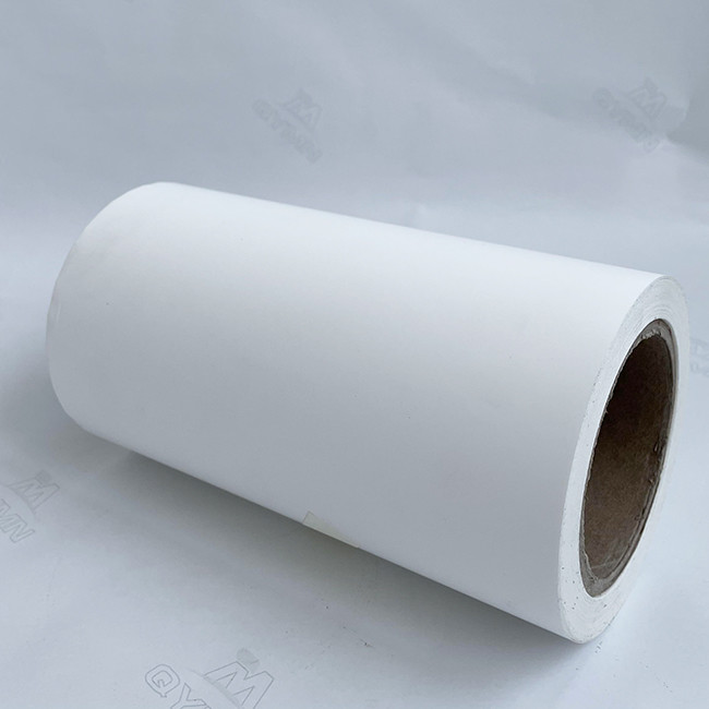 Permanent Adhesive Thermal Paper Label Jumbo Roll In Supermarket / Logistic
