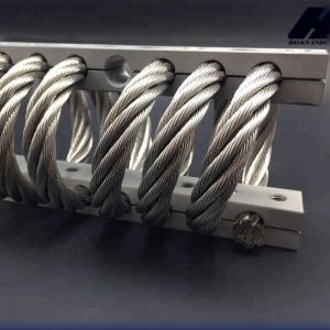 Shock Wire Rope Isolator Anti Vibration Mount