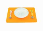 BPA Free Square Non Slip Placemats , Heat Resistant Silicone Placemats
