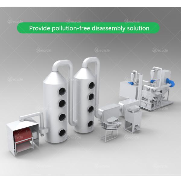 Pcb Motherboard Recycling Machine for Environmentally Friendly E Waste Copper Recovery