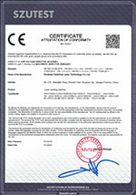 Kunshan Daxinhua Laser Technology Co.,Ltd Certifications
