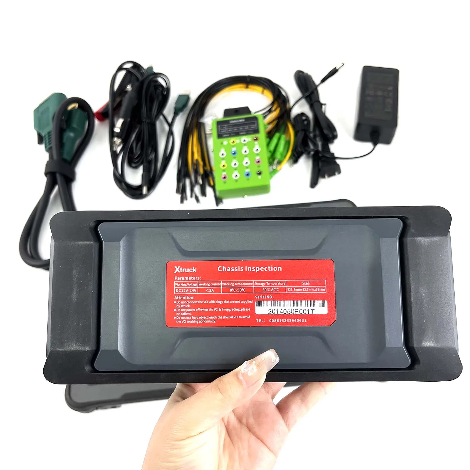 Heavy Duty Truck for Xtruck Chassis Inspection Read fault code ABS/EBS/RCS ZF gearbox FAST+SINOTRUCK Diagnostic Tool