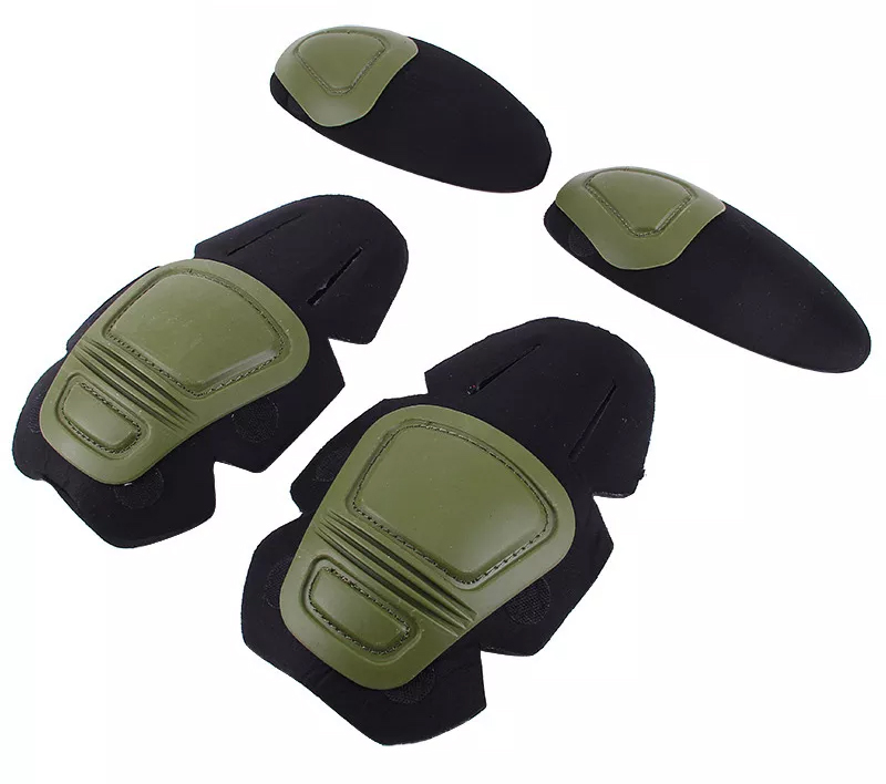 Resistant One Size Fits All Frog Suit Knee and Elbow Pads for Safety Outdoor Training Gear