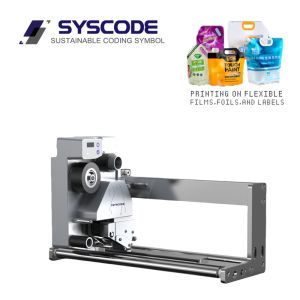 Quality Continuous TTO Printer 203DPI 200m Ribbon 240V 60Hz Thermal Transfer Printing Machine for sale