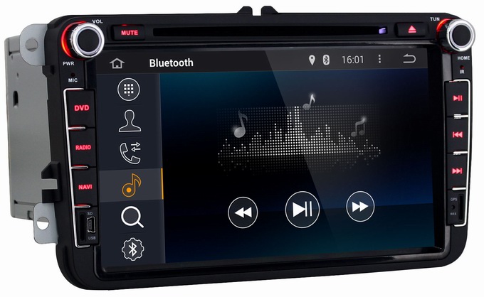 Ouchuangbo Pure Android 4.4 DVD Radio Stereo Bluetooth USB for Volkswagen Golf MK5 /Caddy