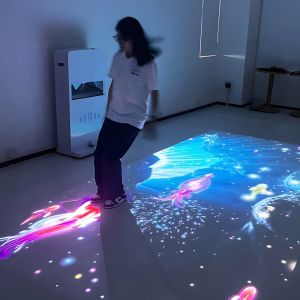 Mobile All-in-One Interactive Ground Projection Machine