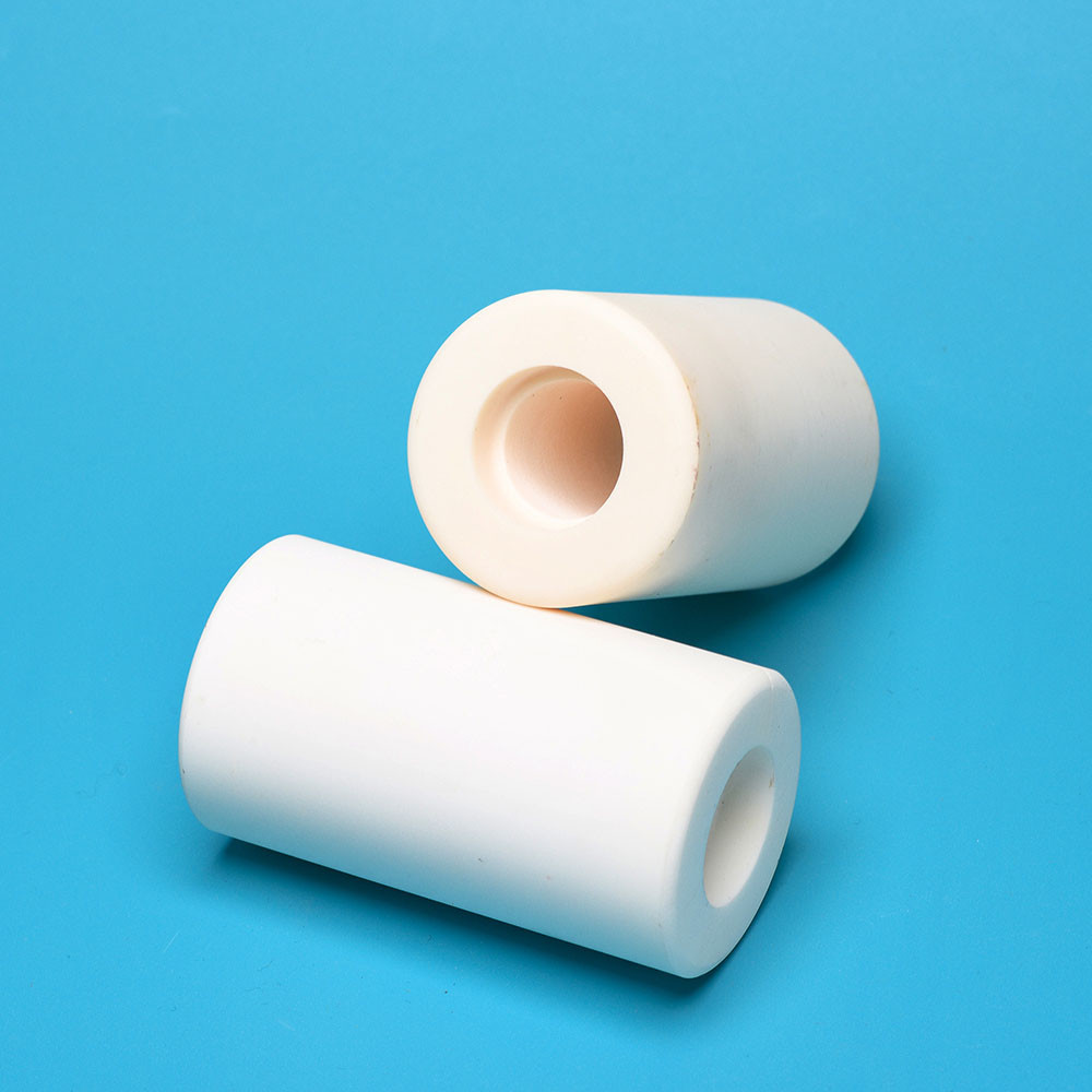 White Fine High Strength Polished Zirconia Ceramic Tube