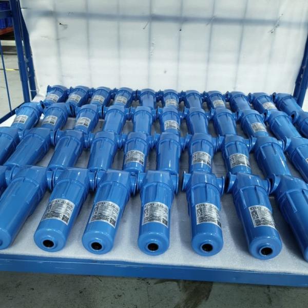 Cartridge Filter Compressed Air Filter with 0.25 Bar Pressure Loss and Fiberglass Medium Material