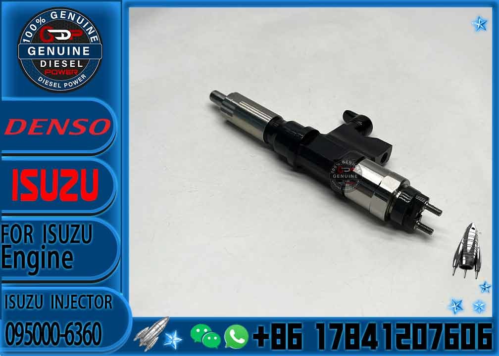 Common Rail Diesel Injector 095000-6363 095000-6360 For Isuzu 8-97609788-0