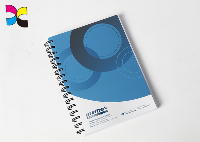 A6 Size Custom Spiral Notebooks , Business Personalized Spiral Bound Notebooks