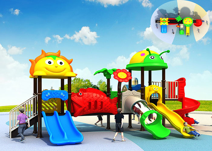 Fadeproof Kids Playground Slide 789cm X 503cm X 500cm Ship Themed