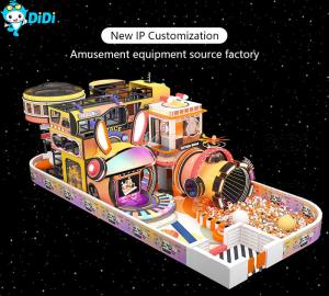 Quality New Space Themed Children Playhouse Kids Soft Play Equipment Manufacturer for sale