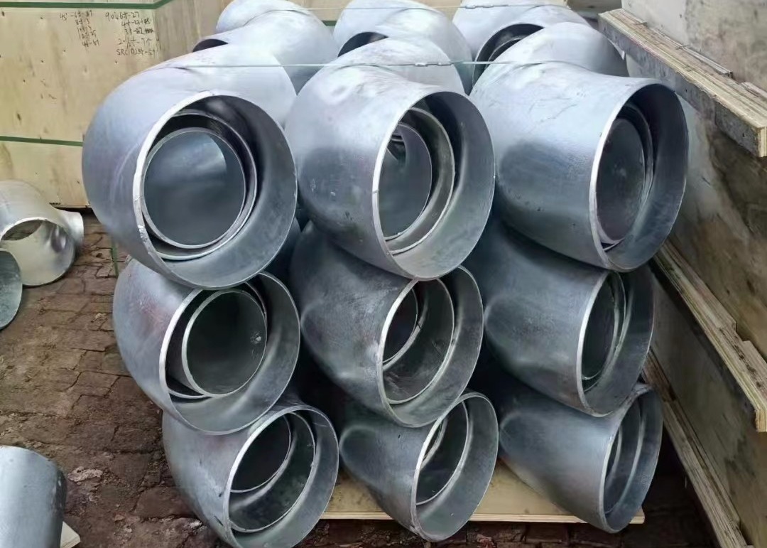 R1 R1.5 Butt Weld Elbow 90 Degree Steel Pipe A234 Wpb Black Painting