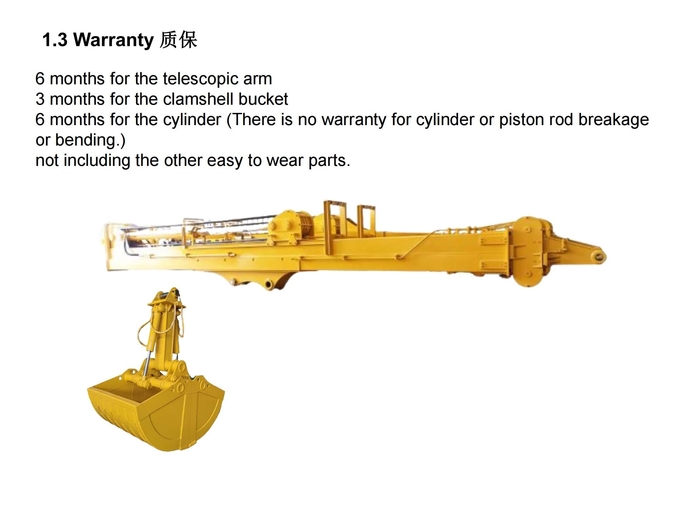 Excavator With Telescopic Boom BS900E Better Welding Dig House Foundation
