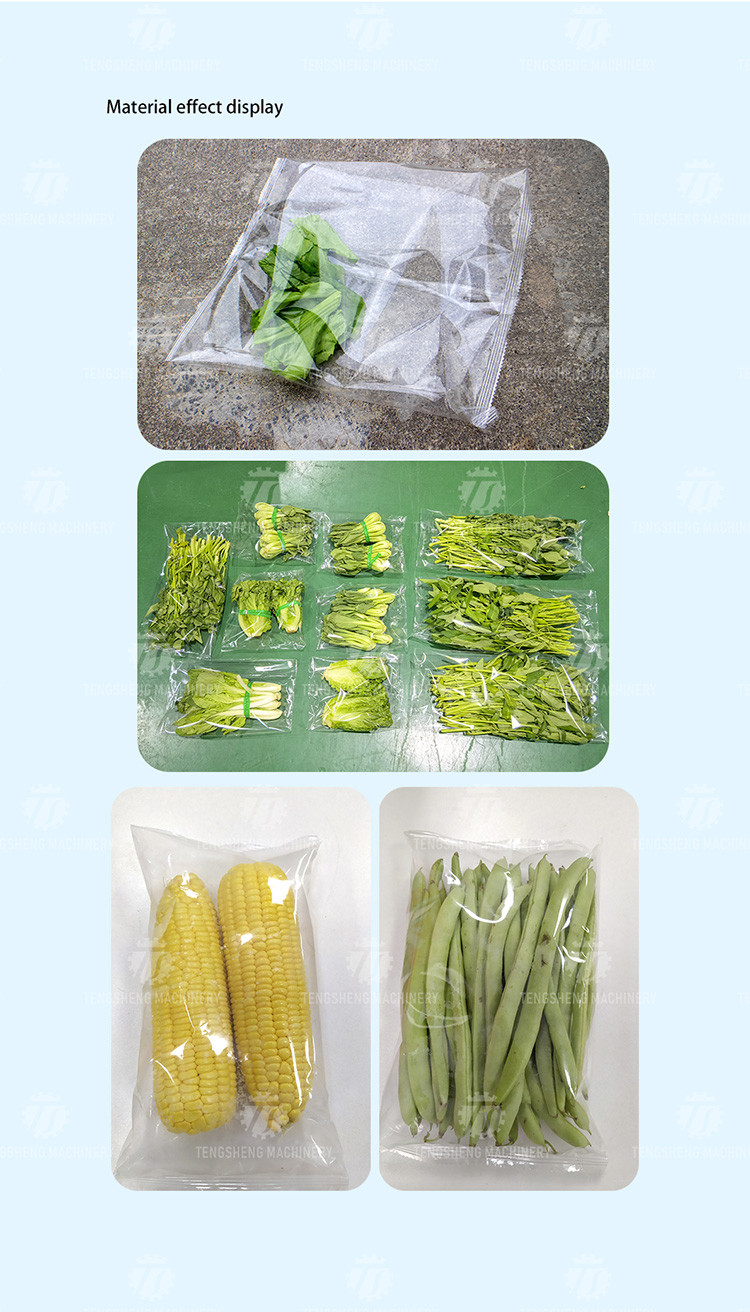 680KG 220V Vegetable packing and fruit packing machine bagging and baling machine for vegetables and leaves