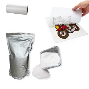 Buy cheap Soft Touch White Hot Melt Adhesive Powder For Heat Transfer Thinnest DTF Powder from wholesalers