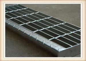 Quality Checkered Plate Serrated 25x5 Bar Grating Stair Tread for sale
