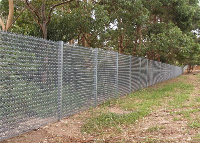 Clearvu Invisible Wall 358 Anti Climb Fence Welded Securifor 358 Fencing