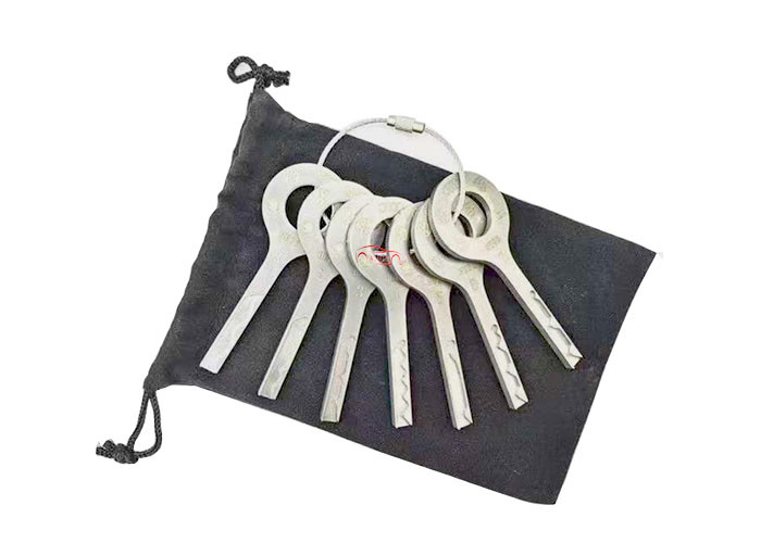 Locksmith Tools Stainless Steel HU66 Laser Track VAG Jigglers Quick Open VAG Car Door Lock Repair