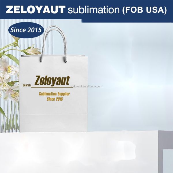 Wholesale Sublimation Blanks High Quality Hot Sales Sublimation Twine Knot Straps Flax Beach Tote Bag Custom Shopping Handbag